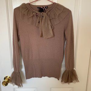 Forever21 Tan Sweater Top